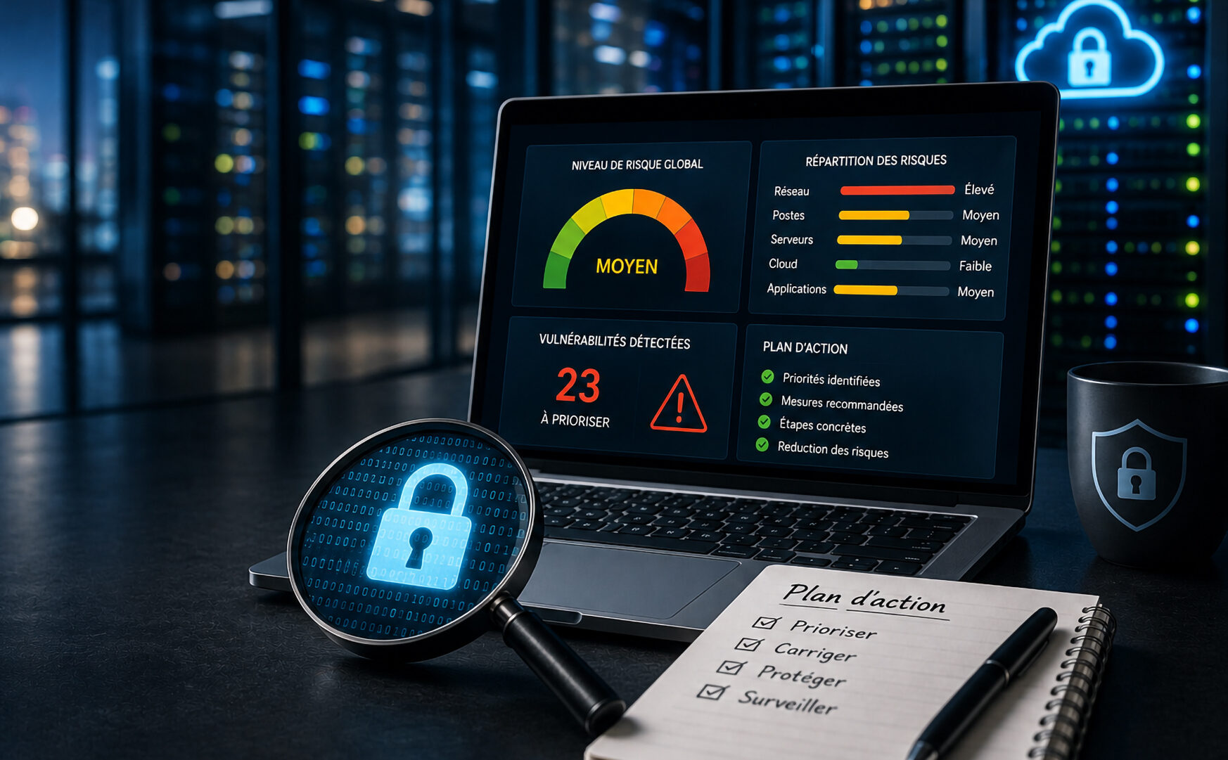 Évaluation de la cybersécurité